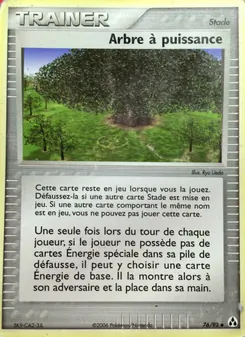 Carte Pokémon Arbre à puissance 76 — EX Créateurs de légendes