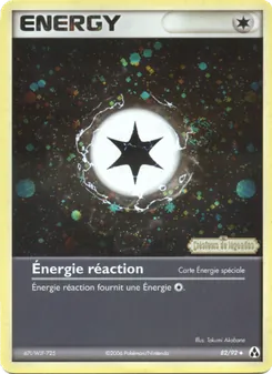 Carte Pokémon Énergie réaction 82 — EX Créateurs de légendes