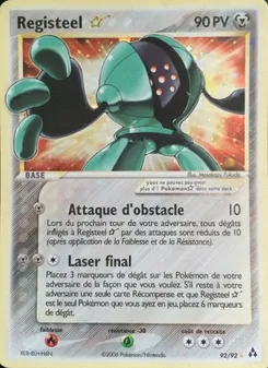 Carte Pokémon Registeel ☆ 92