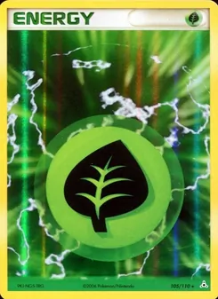 Carte Pokémon Énergie Plante 105 — EX Fantômes Holon