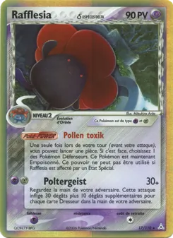 Carte Pokémon Rafflesia δ 17