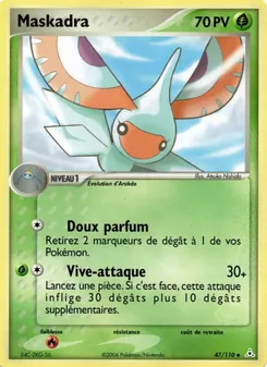 Carte Pokémon Maskadra 47