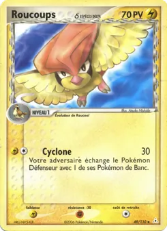Carte Pokémon Roucoups δ 49