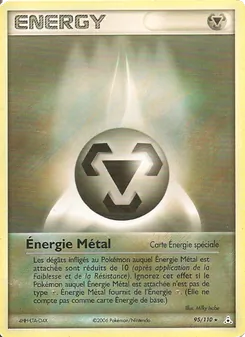 Carte Pokémon Énergie Métal 95 — EX Fantômes Holon