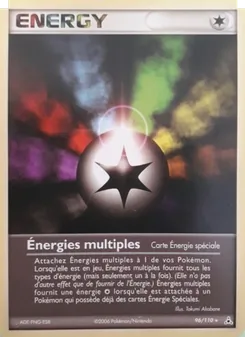 Carte Pokémon Énergies multiples 96 — EX Fantômes Holon