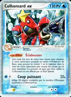 Carte Pokémon Colhomard ex 99 — EX Fantômes Holon