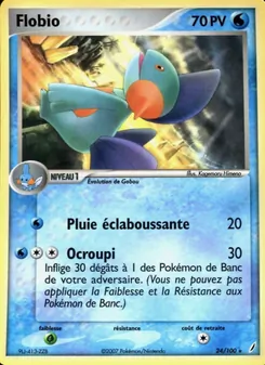 Carte Pokémon Flobio 24 — EX Gardiens de Cristal