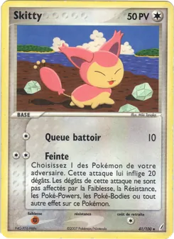 Carte Pokémon Skitty 41