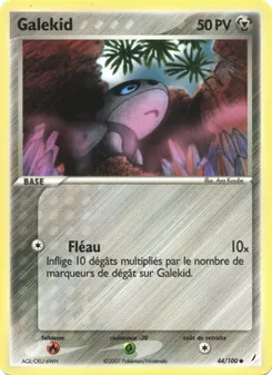 Carte Pokémon Galekid 44