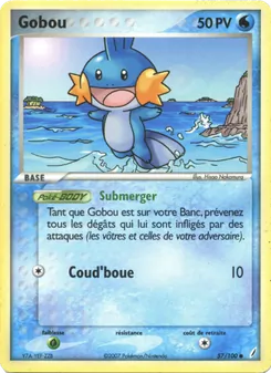Carte Pokémon Gobou 57 — EX Gardiens de Cristal