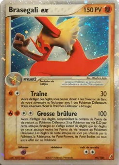Carte Pokémon Brasegali ex 90 — EX Gardiens de Cristal
