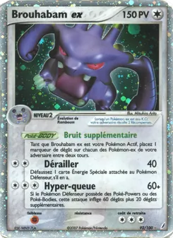 Carte Pokémon Brouhabam ex 92 — EX Gardiens de Cristal