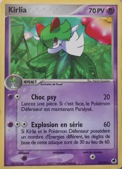 Carte Pokémon Kirlia 32 — EX Île des Dragons