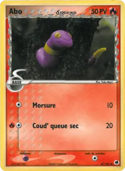 Carte Pokémon Abo δ 47 — EX Île des Dragons