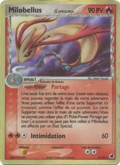 Carte Pokémon Milobellus δ 5 — EX Île des Dragons