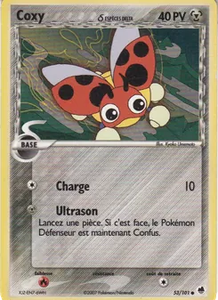 Carte Pokémon Coxy δ 53 — EX Île des Dragons