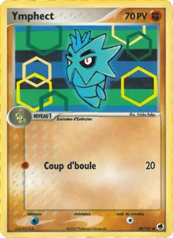 Carte Pokémon Ymphect 58 — EX Île des Dragons
