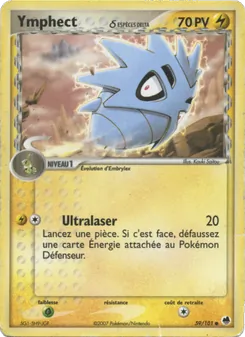 Carte Pokémon Ymphect δ 59 — EX Île des Dragons