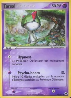 Carte Pokémon Tarsal 60 — EX Île des Dragons