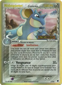 Carte Pokémon Nidoqueen δ 7 — EX Île des Dragons