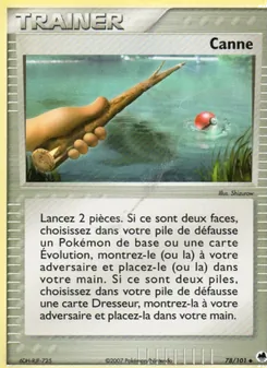 Carte Pokémon Canne 78 — EX Île des Dragons