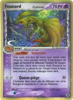 Carte Pokémon Feunard δ 8 — EX Île des Dragons