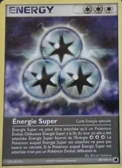 Carte Pokémon Énergie Super 87 — EX Île des Dragons