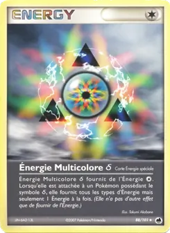 Carte Pokémon Énergie Multicolore δ 88 — EX Île des Dragons