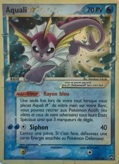 Carte Pokémon Aquali ☆ 102
