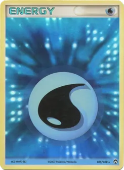 Carte Pokémon Énergie Eau 105