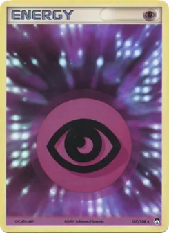 Carte Pokémon Énergie Psy 107 — EX Gardiens du Pouvoir