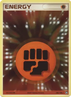 Carte Pokémon Énergie Combat 108 — EX Gardiens du Pouvoir