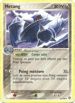 Carte Pokémon Metang 35