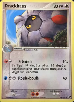 Carte Pokémon Drackhaus 39