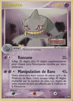 Carte Pokémon Branette 4 — EX Gardiens du Pouvoir