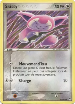 Carte Pokémon Skitty 62