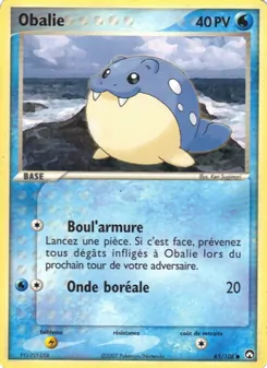 Carte Pokémon Obalie 65