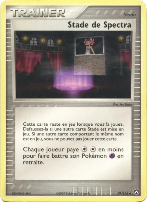 Carte Pokémon Stade de Spectra 79/108 de l'extension EX Gardiens du Pouvoir