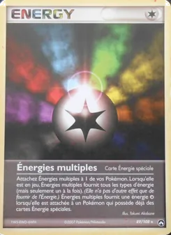 Carte Pokémon Énergies multiples 89 — EX Gardiens du Pouvoir