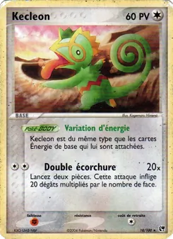 Carte Pokémon Kecleon 18 — EX Tempête de sable
