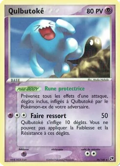 Carte Pokémon Qulbutoké 26