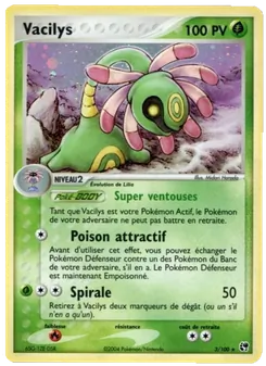 Carte Pokémon Vacilys 3 — EX Tempête de sable