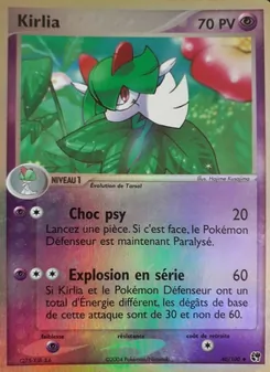 Carte Pokémon Kirlia 40 — EX Tempête de sable