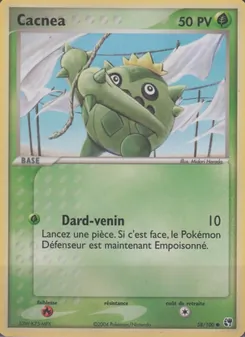 Carte Pokémon Cacnea 58 — EX Tempête de sable