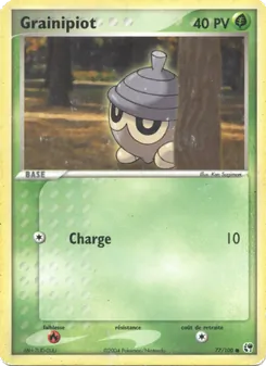 Carte Pokémon Grainipiot 77 — EX Tempête de sable