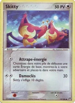 Carte Pokémon Skitty 79 — EX Tempête de sable