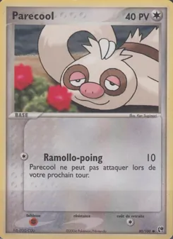 Carte Pokémon Parecool 80 — EX Tempête de sable