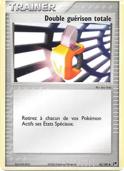 Carte Pokémon Double guérison totale 86 — EX Tempête de sable