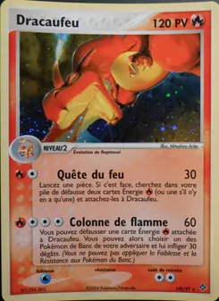 Carte Pokémon Dracaufeu 100 — EX Dragon
