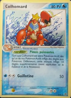Carte Pokémon Colhomard 3 — EX Dragon